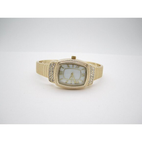 Women's Accutime Quartz WR Analog 25mm Dial Causal Bangle Watch (E876) - Picture 6 of 9